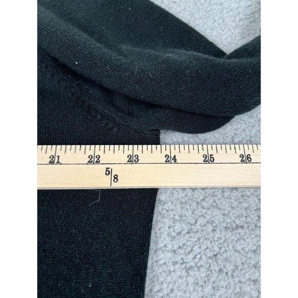 Quacker Factory Women XL Black Rhinestone Long Sleeve Special Occasion Sweater - Picture 8 of 12